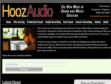 Tablet Screenshot of hoozaudio.com